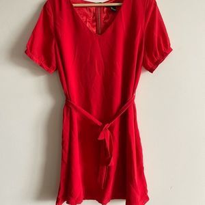 Forever21 Red Summer or Party Dress Size Large